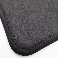 Tapis de souris de jeu super doux en éponge Poron artisanale japonaise, bord surjeté fin, fabrication de tapis de souris personnalisés