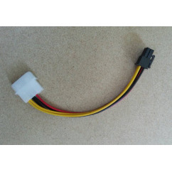 4pin To 6pin Pcie Power Adapter Cable For Graphics Card 12v D Type Connector Desktop Computer Supply Wire - Product Image 3