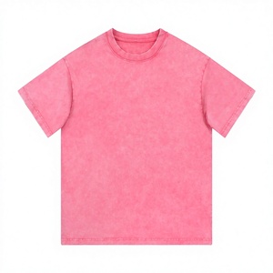 Camiseta de Manga Corta para Hombre, Estilo Vintage, Lavada al Ácido, Personalizable con Logotipo, 100% Algodón, Corte Regular, DTG DTF - Product Image 3