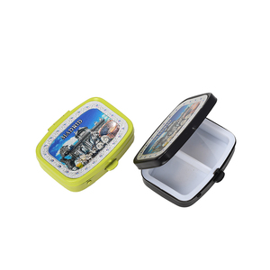 Caja <span class=keywords><strong>de</strong></span> medicina cuadrada exquisita <span class=keywords><strong>de</strong></span> alta calidad OEM, organizador <span class=keywords><strong>de</strong></span> pastillas cuadrado Chapado en Metal <span class=keywords><strong>de</strong></span> <span class=keywords><strong>Madrid</strong></span>, Pastillero con espejo <span class=keywords><strong>de</strong></span> bolsillo Praha - Product Image 2