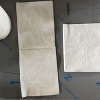 Máquina de alta velocidad para fabricar servilletas de papel 150m/min 800-1500pcs/min con grabado y conteo para fábricas de pañuelos