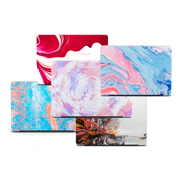 Devia 10pcs/Box Colorful Vinyl Laptop Skin for 13 15.6 16 Inch Notebooks 290mm X 420mm Back Cover Protection Sticker Film