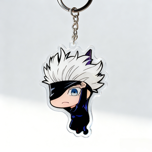 Móc khóa acrylic trong suốt tùy chỉnh, logo hoạt hình, móc khóa epoxy, ghim, giá đỡ, móc khóa nhựa, móc khóa anime acrylic - Product Image 6