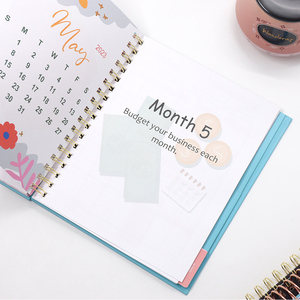 Agenda à la mode pour scrapbooking, Agenda, classeur à spirale, planificateur hebdomadaire, auto-soins, Journal - Product Image 3