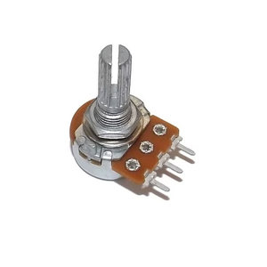 Adjustable 10K Ohm <b>Potentiometer</b> Single <b>Variable</b> <b>Resistor</b> Rotary Pot for Electronics DIY Arduino Raspberry Pi Projects - Product Image 1