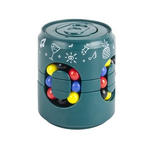 <span class=keywords><strong>Mini</strong></span> Magic Bean Có Thể Tùy Chỉnh Logo Tam Giác Hình Ma Thuật Cube Trẻ Em 'Câu Đố Phong Cách Ngón Tay Quay Top Đóng Hộp Đồ Chơi - Product Image 1