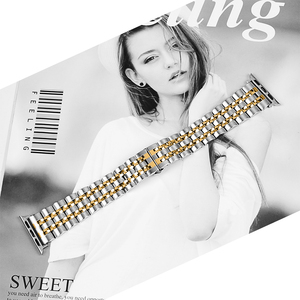 <span class=keywords><strong>Bracelet</strong></span> de poignet professionnel en acier inoxydable pour <span class=keywords><strong>Apple</strong></span> <span class=keywords><strong>Watch</strong></span> série 7 6 <span class=keywords><strong>5</strong></span> 4 3 2 1 de Style Crossing - Product Image 4