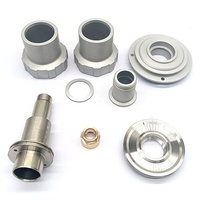 Usinage CNC sur mesure et électro-érosion à fil pour tubes en acier inoxydable et aluminium anodisé, pièces tournées de haute qualité et accessoires