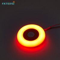 Veilleuse LED à détecteur de mouvement sans fil rechargeable pour chambre à coucher, maison, cuisine, lampe à induction pour armoire