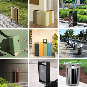 Contenedor de Basura Personalizado Conor - Acero Inoxidable para Uso Interior/Exterior - Product Image 2
