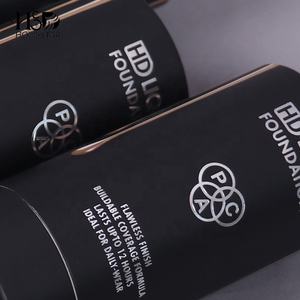 Food Grade Cylinder <strong>Box</strong> Round <strong>Long</strong> Black Kraft Cardboard Paper Tube Packaging <strong>Box</strong> for Loose Tea - Product Image 2