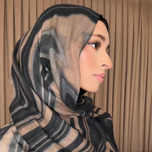 Hot Bán Chic Kỹ Thuật Số In Rayon Khăn Choàng Thời Trang Phương thức Cotton In Hijab Cho Phụ Nữ Của Sử Dụng Hàng Ngày Truyền Thống Khăn Choàng - Product Image 2