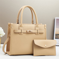 Dasein – sacs à main et pochettes en PU légers pour femmes, sac à bandoulière avec fermeture à glissière, doublure en polyester, pochette assortie