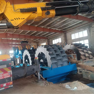 Máy tách khoáng mới Máy rửa cát bánh xe Tuyển nổi để xử lý sỏi cát sông có hiệu quả cao - Product Image 4