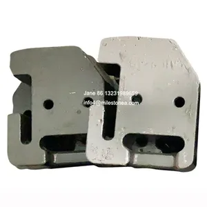 Custom ductile / gray cast iron sand casting iron counterweights block for tractor