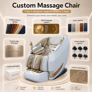 Silla de Masaje Shiatsu de Gravedad Cero Zhipin 2026 de Lujo con Función de Fisioterapia Infrarroja - Product Image 3