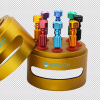 Kits de tournevis pour implants dentaires durables et manuels, certifiés CE pour les laboratoires et cliniques dentaires