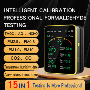 Wifi tuya 15 in1air chất lượng monitorambient không khí co Meter Detector PM2.5 Carbon Dioxide ô nhiễm Gas Detector cho trong nhà CO2 - Product Image 2