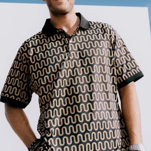 Men's Korean Style Golf Polo <b>Shirt</b> Short Sleeve Quick Dry Breathable Summer Casual Top - Product Image 2