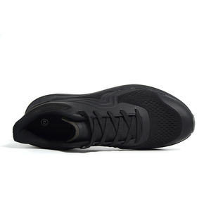 Zapatillas Deportivas de <span class=keywords><strong>Hombre</strong></span> para Otoño, Transpirables, con Cordones, Parte Superior de Malla, Antideslizantes, Cómodas y Ligeras, Color Negro, para Caminar - Product Image 3