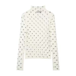 เสื้อและเสื้อเชิ้ตแขนยาวถักลายหัวใจแบบเรียบง่ายแฟชั่นใหม่สำหรับผู้หญิงใส่สบายในฤดูร้อน - Product Image 3