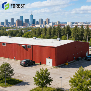 Edificio Industrial Prefabricado de Gran Envergadura, Resistente al Fuego, Diseño Modular de Grado Industrial, Planta Embotelladora de Bebidas - Product Image 1