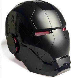 Máscara MK5 de Color Negro a <span class=keywords><strong>Precio</strong></span> de Fábrica, Máscara de <span class=keywords><strong>Iron</strong></span> <span class=keywords><strong>Man</strong></span> Automática y Portátil para Cosplay de Jarvis, Control por Voz - Product Image 6