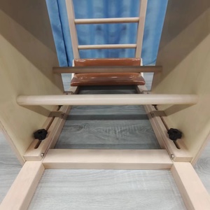 Pialtes en bois d'érable Échelle Barrel Core Training pour <span class=keywords><strong>Yoga</strong></span> et Pilates Physiothérapie Machine portable - Product Image 6