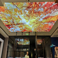 Techos Tensados LeArt Modernos con Impresión UV 3D, Diseño Floral Satinado, para Sala de Juegos