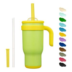 Wholesale <b>Hot</b> Sale Latest Beer Cups Blank 20oz 30oz 40oz Stainless Steel Vacuum Insulated Tumbler with Handle Travel Mug - Product Image 1