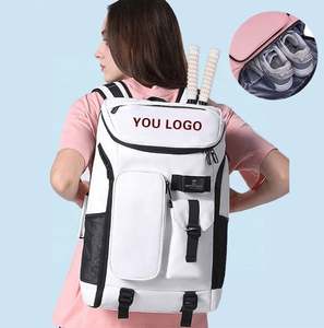 Mochila para Raquetas de Tenis y Bádminton con Compartimento para Zapatos, Logotipo Personalizado, Nombre, Diseño Impermeable a la Moda, Bolsa Deportiva de Gran Capacidad - Product Image 1