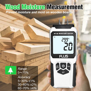 Humidimètre numérique portable <span class=keywords><strong>pour</strong></span> <span class=keywords><strong>bois</strong></span> 5-75% – <span class=keywords><strong>Testeur</strong></span> professionnel <span class=keywords><strong>d</strong></span>'<span class=keywords><strong>humidité</strong></span> <span class=keywords><strong>pour</strong></span> <span class=keywords><strong>bois</strong></span> <span class=keywords><strong>de</strong></span> <span class=keywords><strong>chauffage</strong></span>, cloisons sèches et béton - Product Image 2