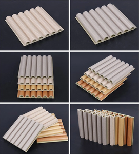 Hochwertige Qualität Holz Kunststoff Verbund dekorative Inneneinrichtung 3D WPC Verkleidung Innen WPC Wand paneel - Product Image 2