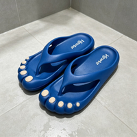 Tongs unisexe été 2026 à grandes pattes, imperméables, amortissantes, à plateforme, pour salle de bain, douche, plage, piscine, intérieur, extérieur, maison