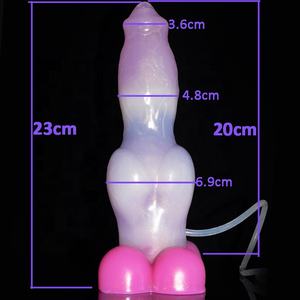 FAAK Aliexpress انخفاض الشحن بالجملة الإناث الشرج المكونات جهاز الاستمناء رذاذ دسار القضيب للنساء واقعية دسار الجنس لعبة - Product Image 6