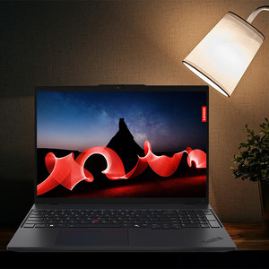 ThinkPad L16AIPC Laptop kantor, baru 16GB memori 512GB SSD 16 "tampilan IPS Aluminium Inggris AI kinerja tinggi - Product Image 2