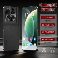Camon 30 Premier Smartphone d'urgence 8000 mAh Écran AMOLED 7,3 pouces 120 Hz Appareil photo 108 MP 16 Go + 1 To 5G Double SIM Radio d'urgence Reconnaissance faciale