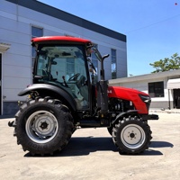 Tracteur diesel COC 50 CV 4x4 à faible consommation de carburant et haute efficacité pour la culture en verger, en vignoble et sur petites exploitations agricoles