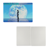 Sous-banque Élastique journal cahiers en cuir planificateur Journal Ledger Étudiants fournitures de bureau ébauches de sublimation personnalisé