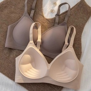 Sous-vêtements sans couture pour femmes à petite <span class=keywords><strong>poitrine</strong></span>, soutien-gorge de sport push-up sans armatures, soutien doux, grande <span class=keywords><strong>poitrine</strong></span>, petite et fine - Product Image 2