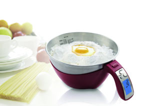 5kg 1g Edelstahl Digitale Küchen schüssel waage Elektronischer Lebensmittel krug Wasserkocher Waage Flüssigkeits messbecher mit Waage - Product Image 4