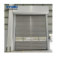 YUOU porte industrielle enroulable rapide spirale alu, dure, auto, sécurité