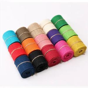 Ruban <span class=keywords><strong>en</strong></span> dentelle <span class=keywords><strong>de</strong></span> <span class=keywords><strong>jute</strong></span> multicolores décoratif <span class=keywords><strong>de</strong></span> 2,36 pouces, 2,18 yards, pour couronne <span class=keywords><strong>de</strong></span> Noël, arbre, cadeau, décoration DIY, rubans <span class=keywords><strong>en</strong></span> <span class=keywords><strong>jute</strong></span> - Product Image 1