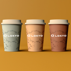 Lokyo Tùy Chỉnh Thiết Kế Dập Nổi Hai Lớp Cách Nhiệt 12Oz Cốc Sinh Thái Thân Thiện 16Oz Dùng Một Lần Cà Phê Tùy Chỉnh Cốc Giấy - Product Image 4