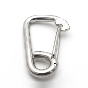 Hot bán nhà máy thép không gỉ 304 mắt trượt móc cho ngoài trời đi bộ đường dài và Carabiner sử dụng - Product Image 4