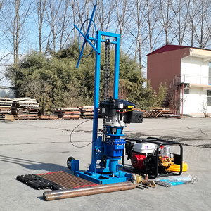 新型携帯式ガソリンコア掘削機、ギアボックスポンプモーターとベアリング付き、土壌サンプル調査用、最大掘削深度25m - Product Image 6