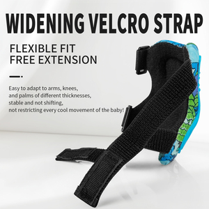 Ensemble de protections complètes pour patins à roulettes et skateboard, avec logo personnalisé OEM, coussinets antidérapants épais, genouillères et coudières en gros - Product Image 3