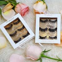 Boîtes d'emballage pour cils, étuis à cils personnalisés, vente en gros de boîtes pour cils en grappe, boîtes d'emballage DIY pour cils
