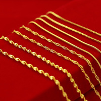 Nouveaux Modèles de Chaînes en Or 24 Carats Style Dubaï – Collier Chaîne en Or pour Femme