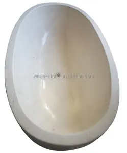 Hot Sale High Quality Egypt Cream Marble Stone Freestanding Bathtub